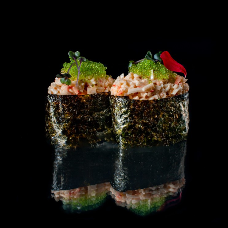 Гункани зі сніжним крабом 2 шт. 🌶️