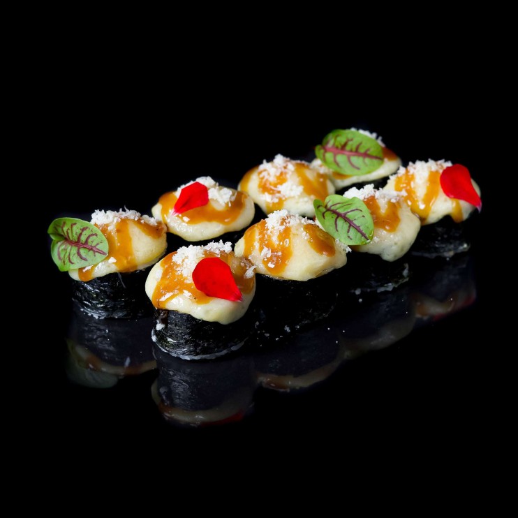 Запечений з лососем