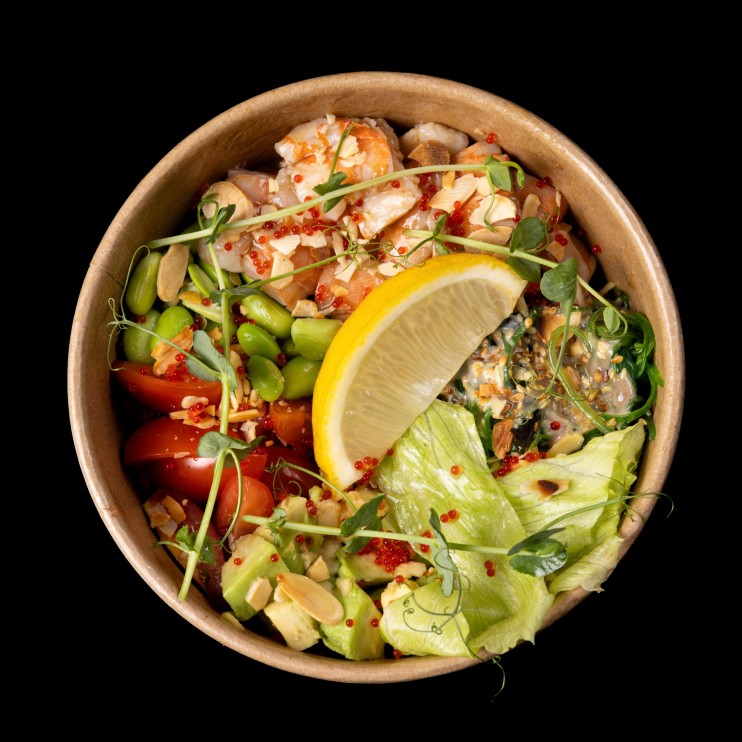 Боул з креветкою